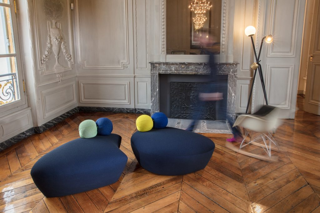 Création poufs et fauteuils, Le Coq et Le Crapaud