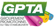 Logo du Groupement Promotionnel du tissu d'ameublement